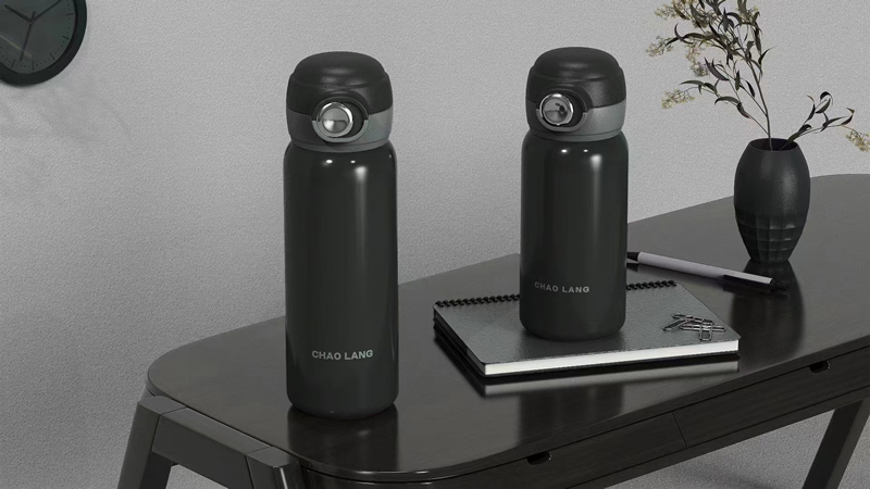 甜甜圈系列弹跳保温杯