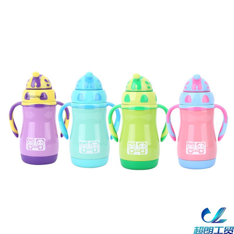 带手柄儿童吸管壶