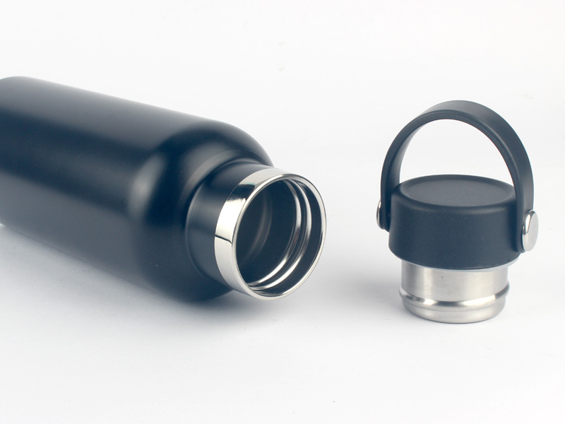 不锈钢真空大口运动水壶厂家