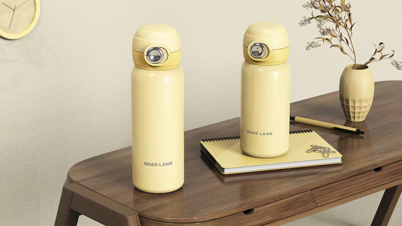 甜甜圈系列弹跳保温杯